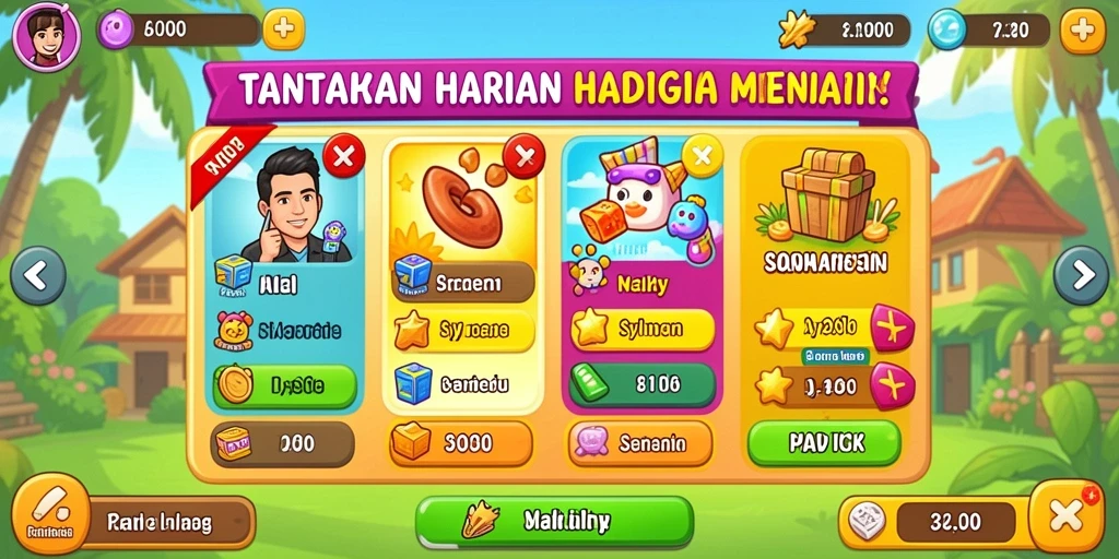 Tampilan utama aplikasi 62IDN dengan antarmuka yang intuitif.