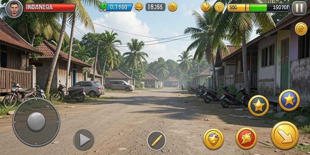 Tampilan awal yang menarik dengan desain yang segar.