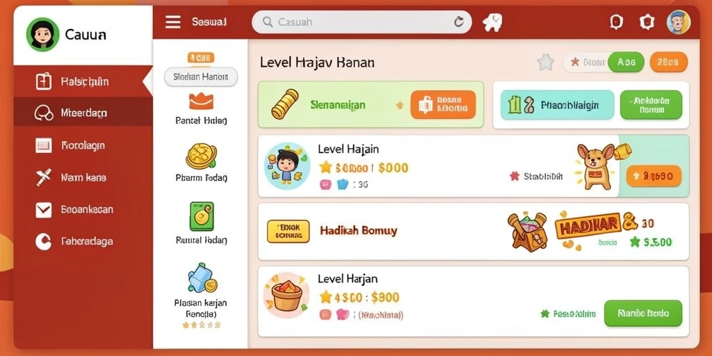 Tampilan antarmuka OLXTOTO yang intuitif dan modern.