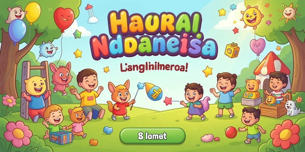 Tampilan utama aplikasi TVTOTO yang menarik dan user-friendly.